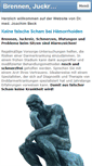 Mobile Screenshot of haemorrhoidenberatung.com