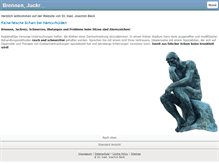 Tablet Screenshot of haemorrhoidenberatung.com